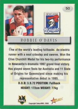 2000 Select #50 Robbie O'Davis Back
